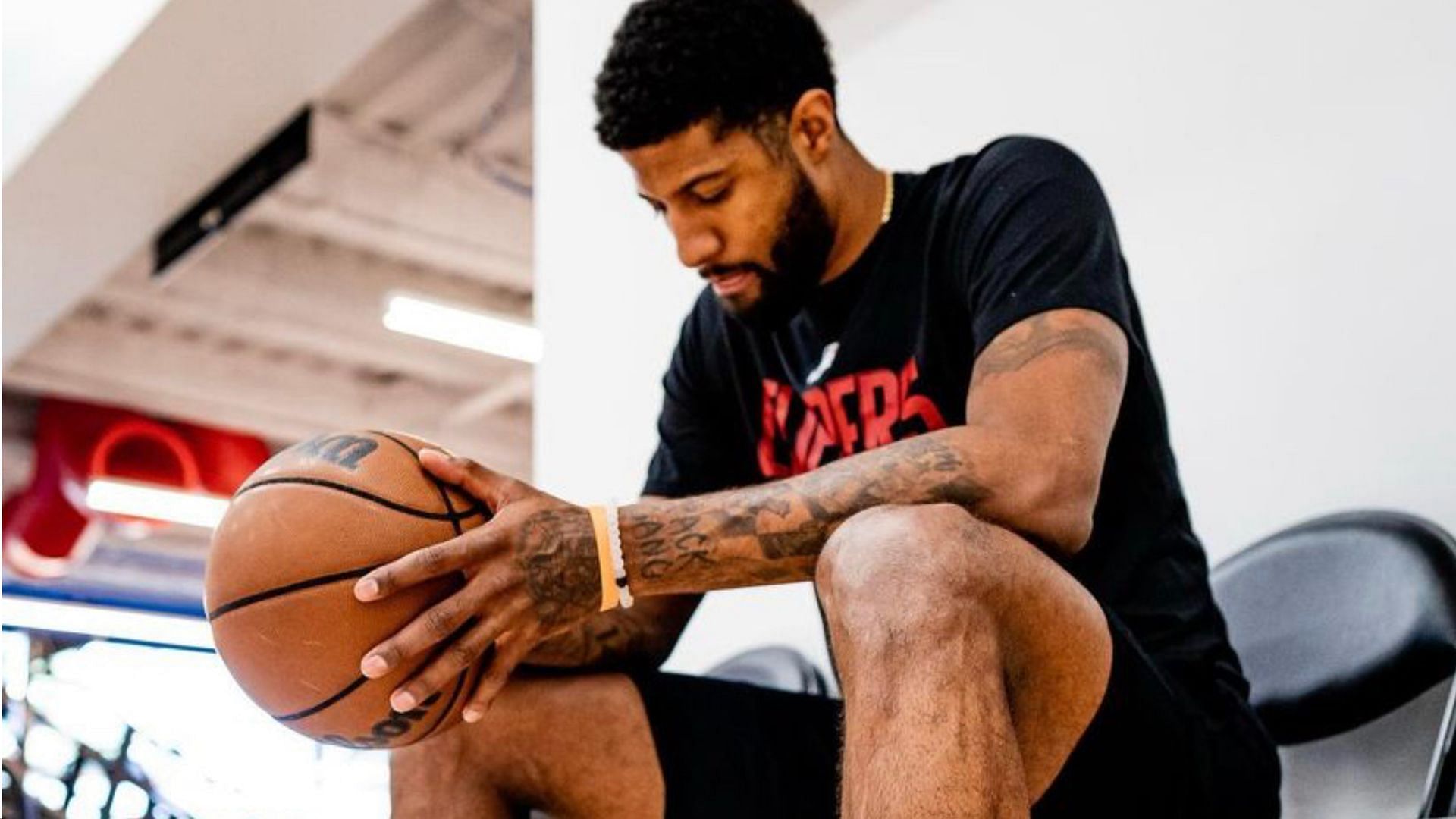 George will be out for at least two weeks. (Photo via Instagram/ygtrece)